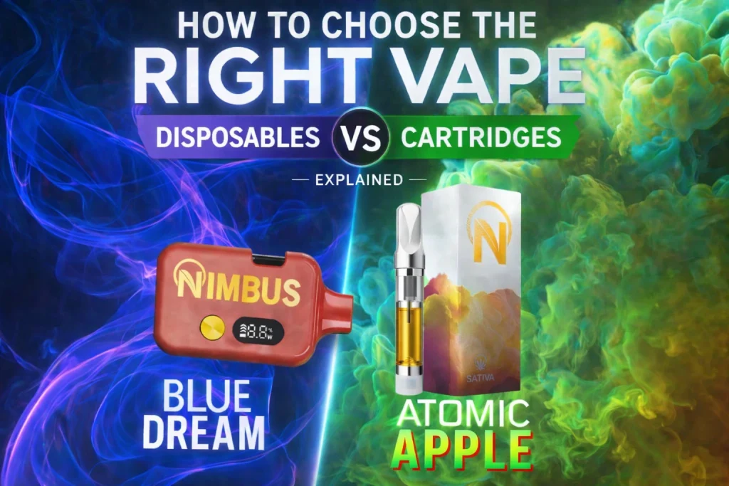 Disposables vs cartidges explained banner